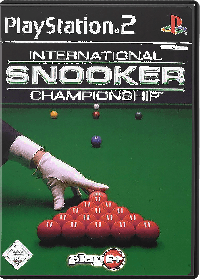 International Snooker Championship PAL Playstation 2 PAL box art